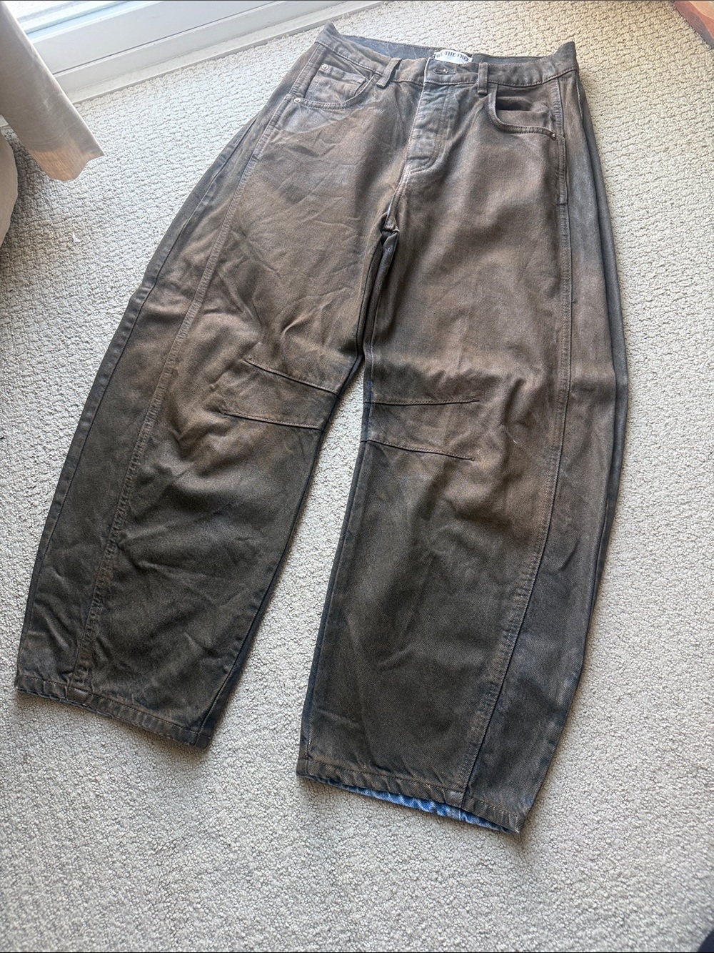 We The Free Women's Cargo Jeans in Faded Brown